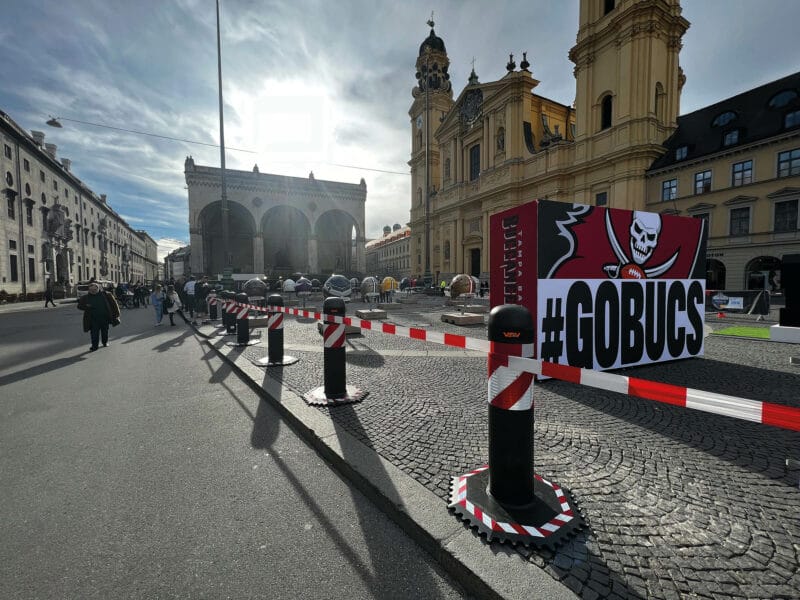 nfl muenchen zufahrtssperre